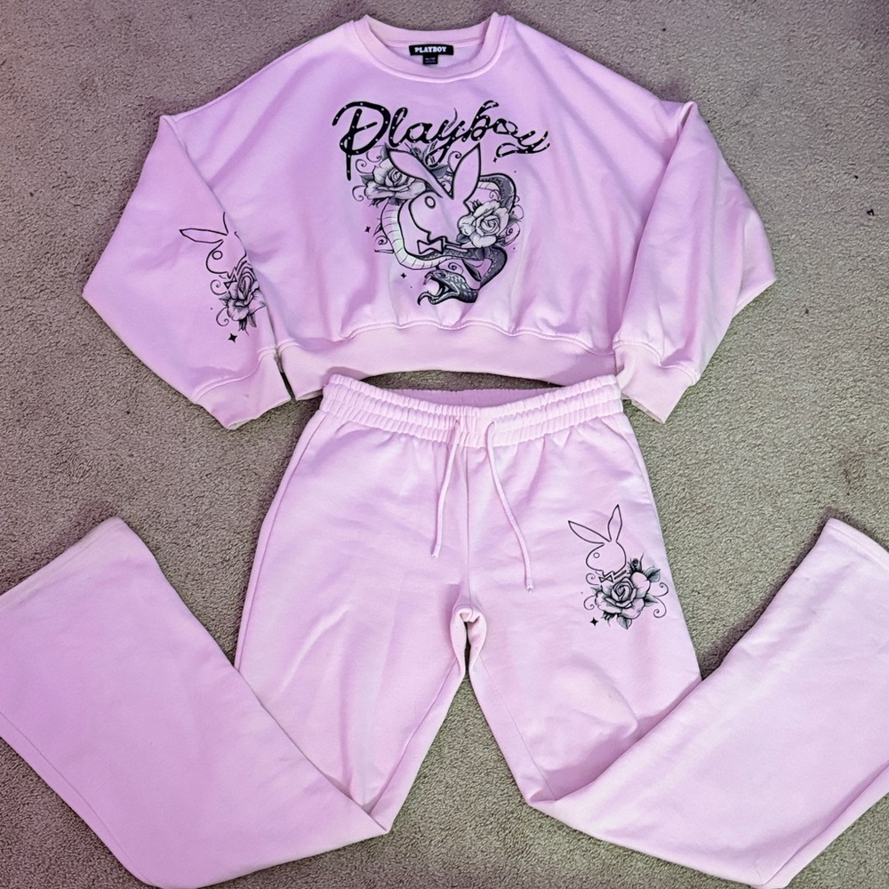 Playboy Bunny Matching Set - Pink